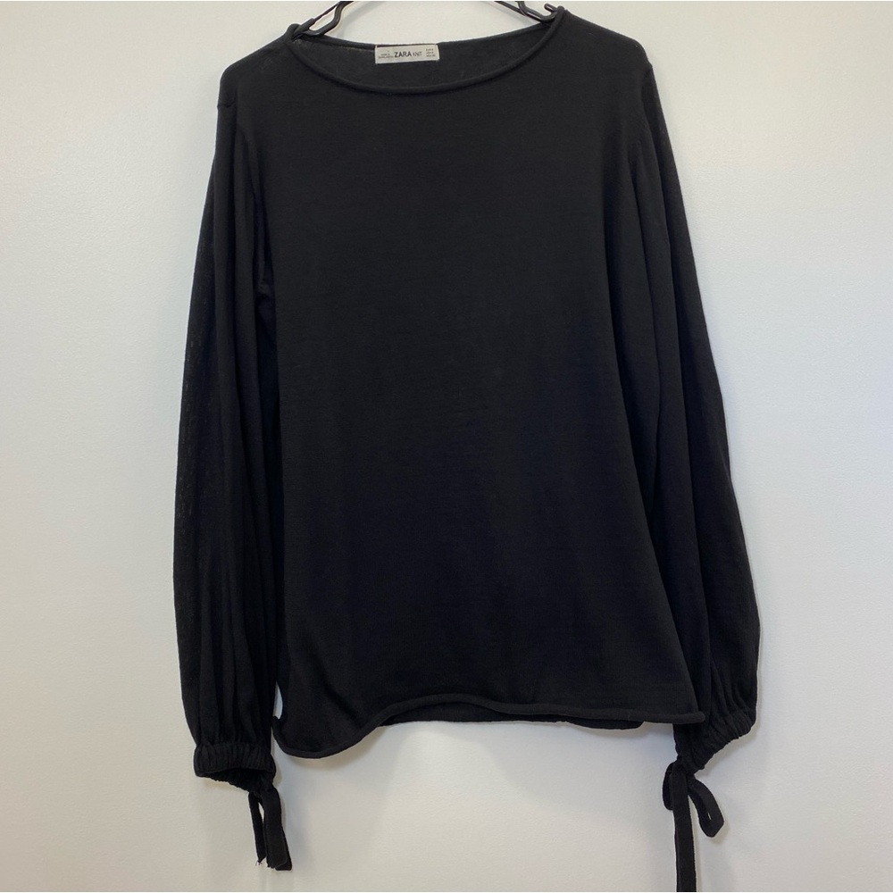 Zara cotton-blend lightweight sweater